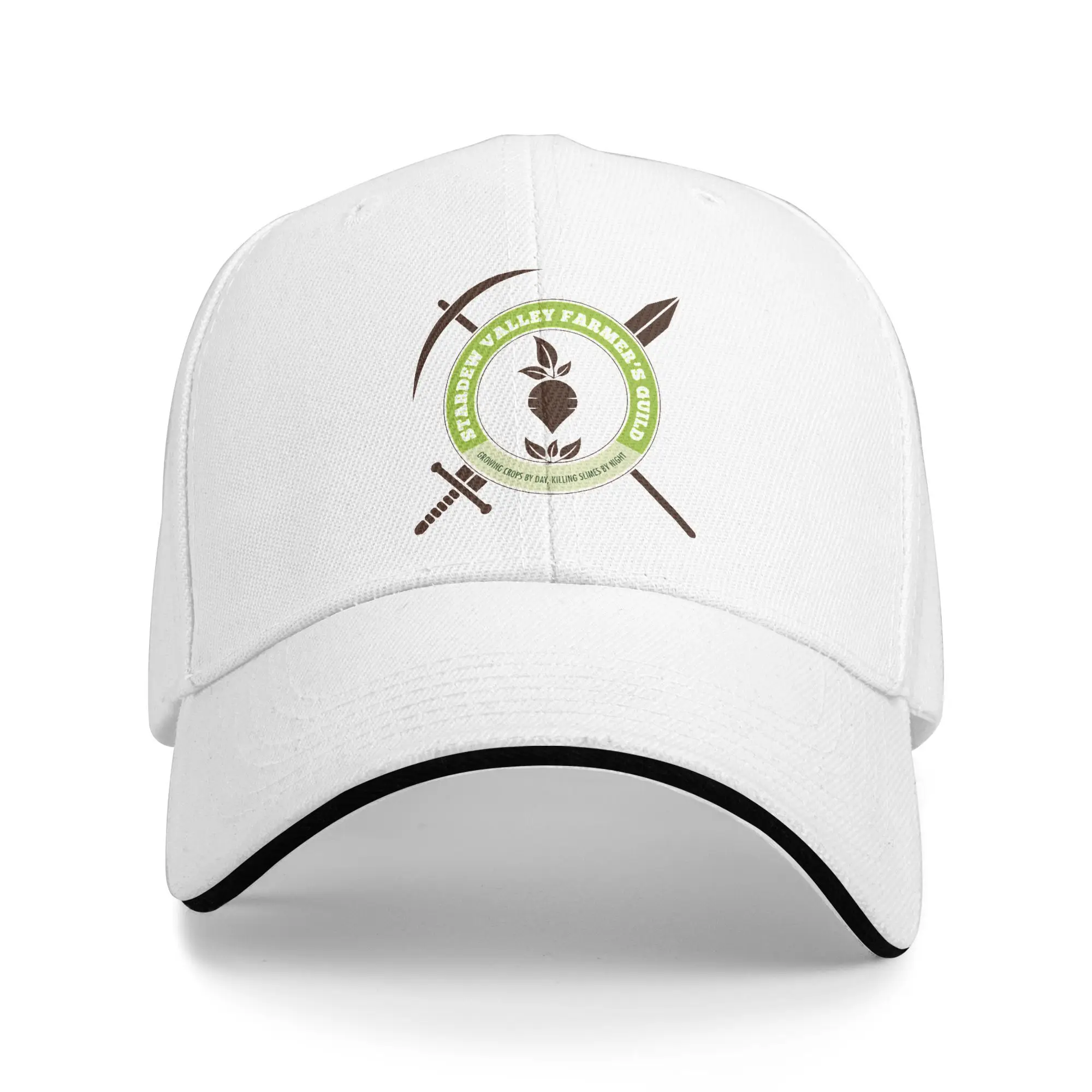 

Game Stardew Valley Sun Baseball Cap Summer Unisex Men Custom DIY Trucker Hat Adjustable Stylish Tennis Skate Baseball Caps
