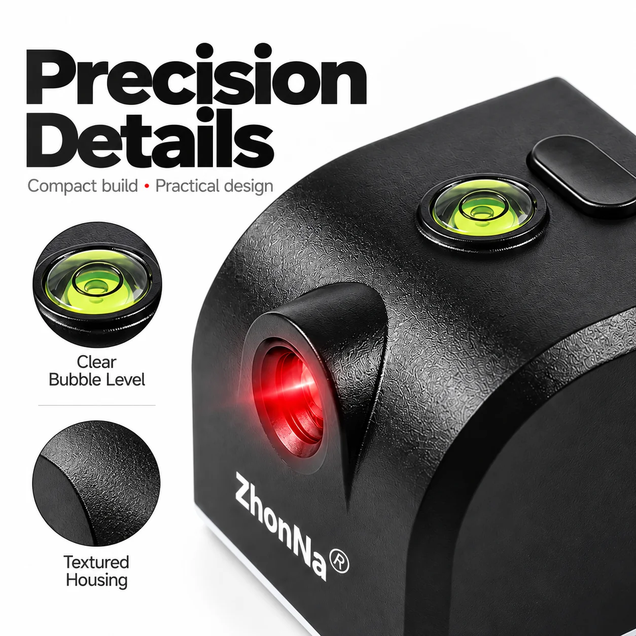Laser Level Rechargeable Usb - جهاز ليزر محمول صغير من زونا،