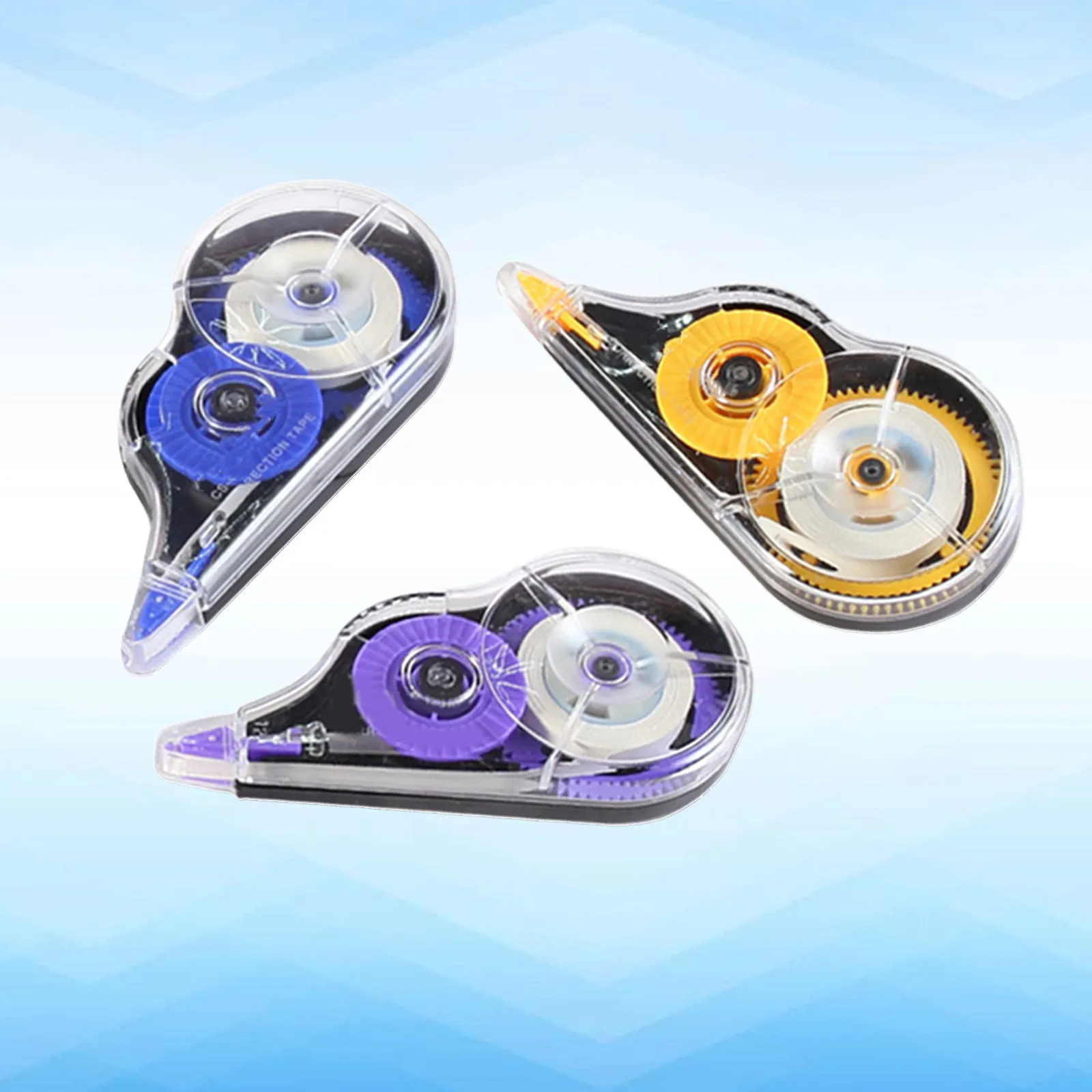 12Pcs Correction Tape for Students Kids School Office Stationery Fast Mistake Fixing Clean Cover Up for Ballpoint Gel