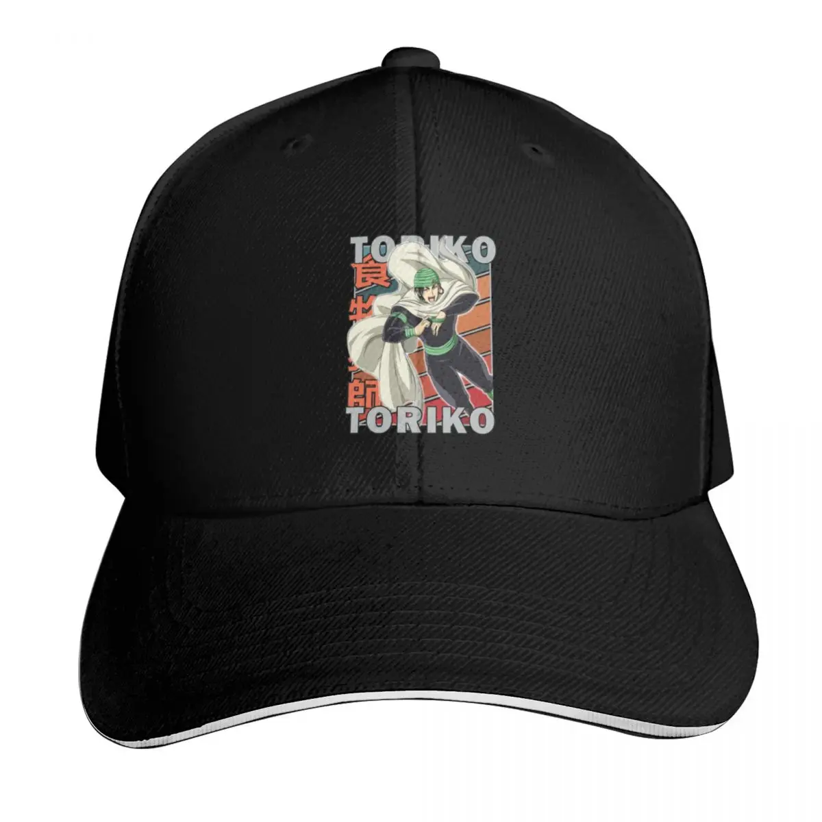 

Coco Toriko Anime Manga Vintage Color Palette Design Baseball Cap Golf Cap Hip Hop Thermal Visor Cosplay Caps Male Women's