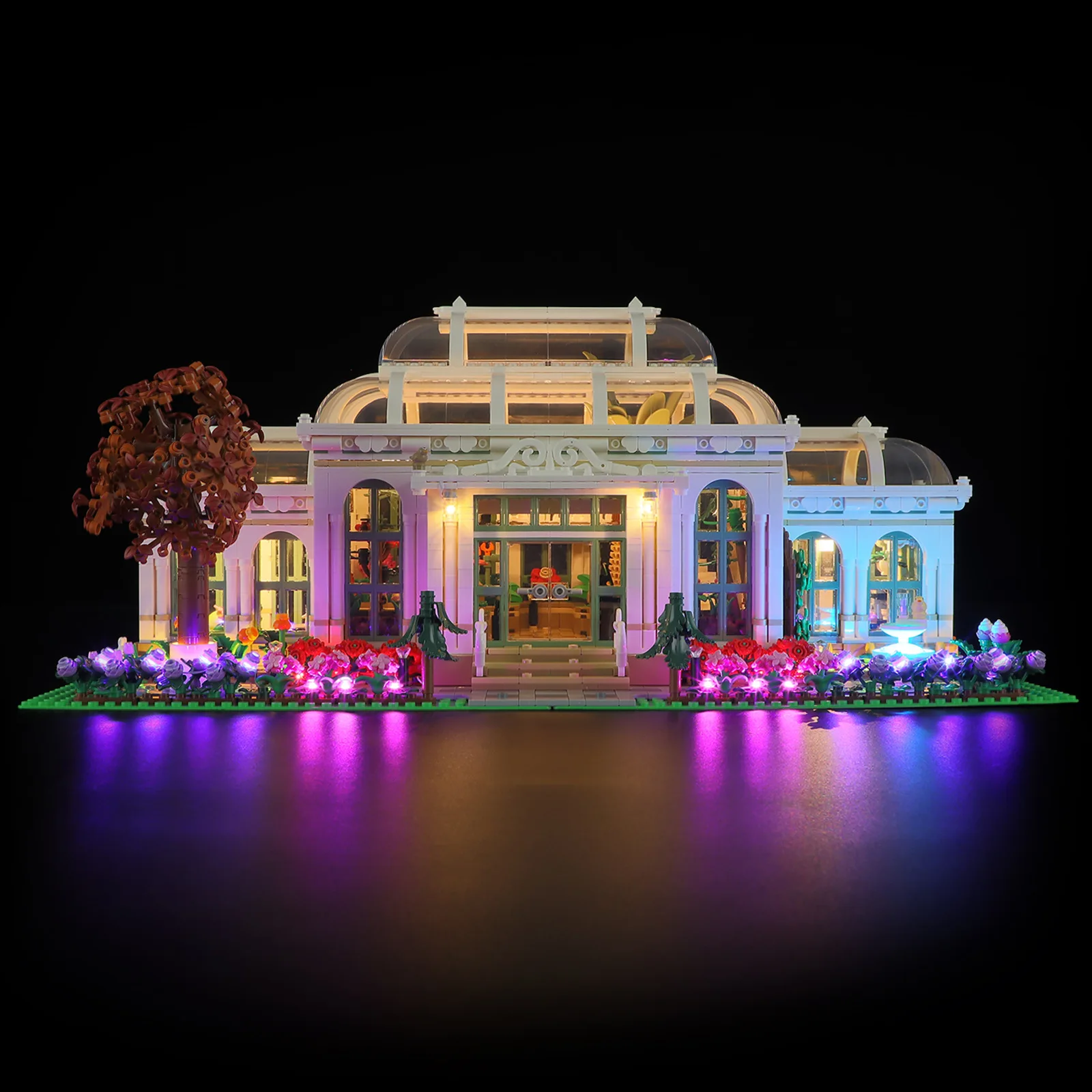 (Only LED Light No Bricks) 21353 The Botanical Garden Ideas (Not Include Building Blocks Bricks Kits Sets Model)