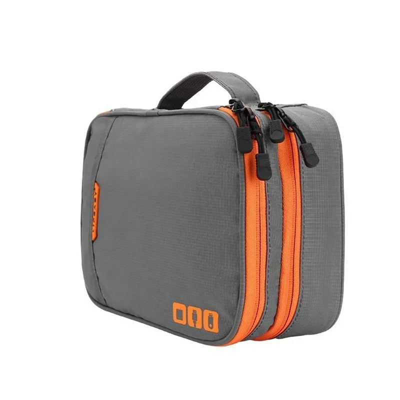 Imagem -05 - Bolsa Organizador de Viagem Portátil para Macho e Fêmea Bolsa de Armazenamento Multifuncional Cabo de Alimentação Móvel Digital Bolsa Pingente de Tecnologia