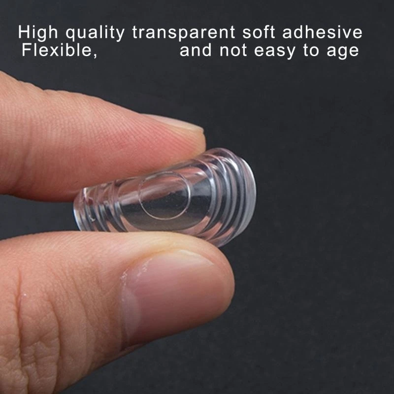  Glass Table Protector Pads 20pcs Clear Designs Office Table Safety Mat 20pcs for Aesthetic Harmonious & Surfaces Safety