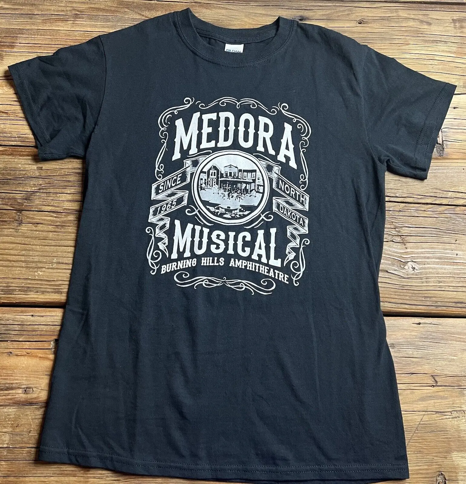 Medora Musical North Dakota Burning Hills Amphitheatre T Shirt Size Small