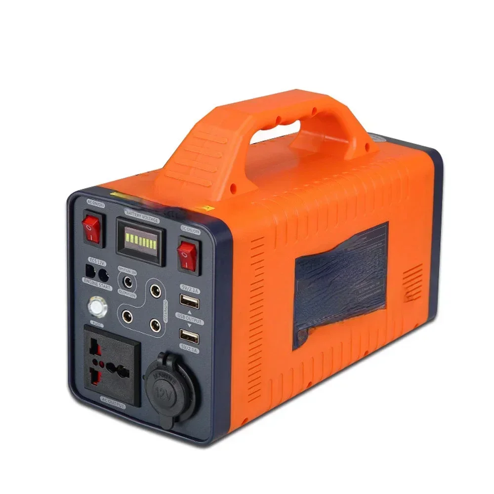 

Hot Sales220V 500W Outdoor Mobile Power Supply Sine Wave UPS Portable AC Energy Storage Power Supply Camping Lighting Emergency