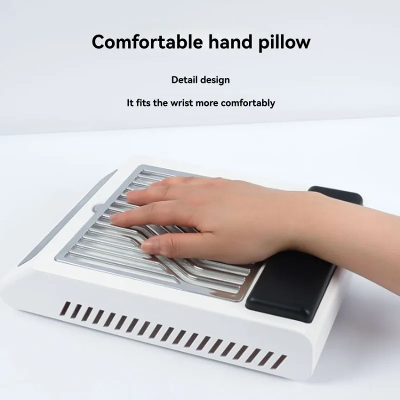 

【BRAND NEW】High-Power Rechargeable Nail Dust Collector 100W-Adjustable Speed With Filter EU EU Plug