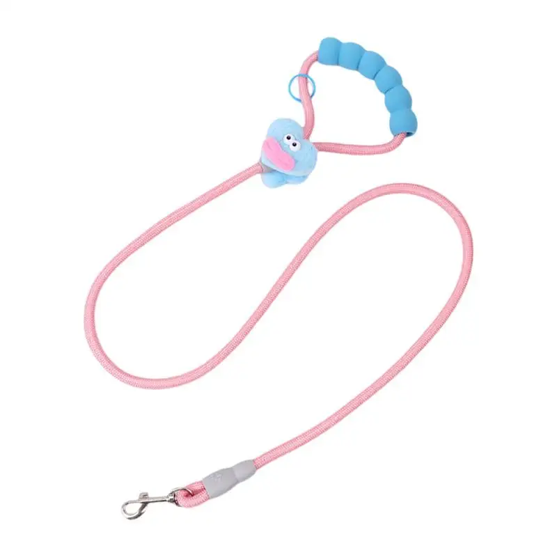 

Lead For Dogs Small Dog Rope No-Pull Heavy-Duty Chew-Proof Design Supplies Sausage Mouth For Hiking Biking Camping Travel Sports