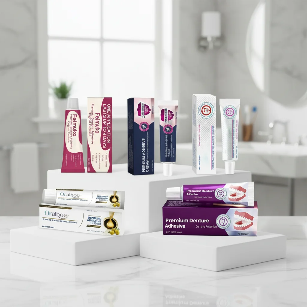 Strong Complete Professional Dentures Glue Dentistry Products Materials Strong Adhesion Denture Fixing Adhesive Cream