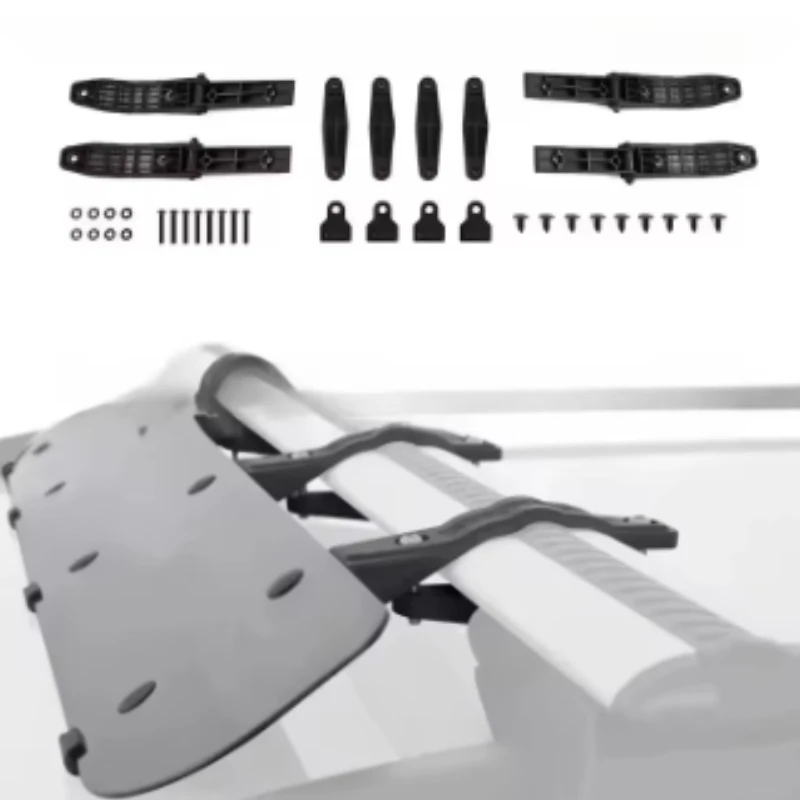 41 قطعة سبويلر سقف منحرف صامت عالمي للحد من الضوضاء مجلس إكسسوارات الفقرة السيارات ، ملحقات سبويلر السقف #6