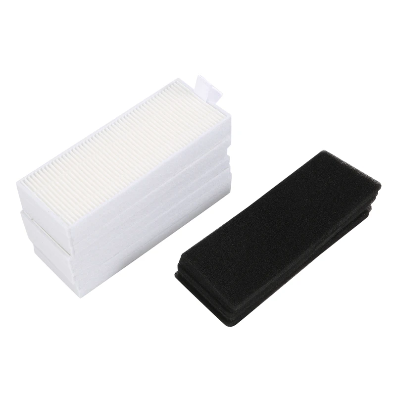 AC66 8 шт. запасные части для фильтра Hepa для Ecovacs Deebot OZMO U2/U2 Pro, запасные части для робота-пылесоса