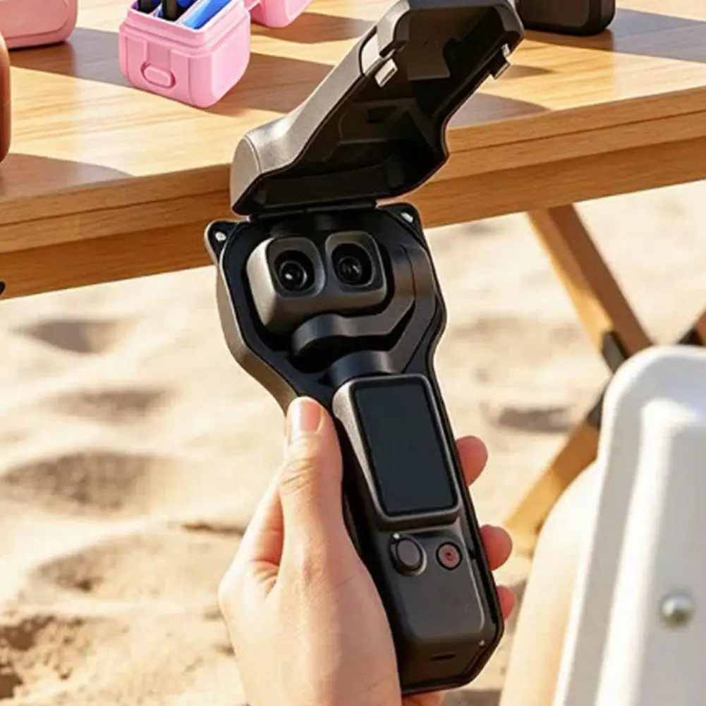 For DJI OSMO Pocket 4 Pro Street Photography Case Anti‑Drop Filter Action Camera Protective Case Accessories