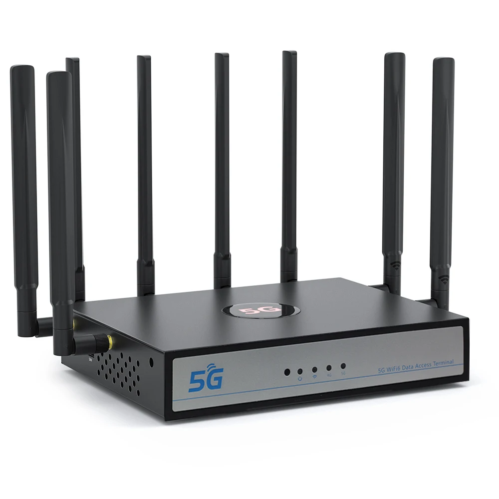 

UOTEK UT-9155-Q6 5G CPE-маршрутизатор со слотом для SIM-карты, двухдиапазонный маршрутизатор NSA SA WiFi 6 5G