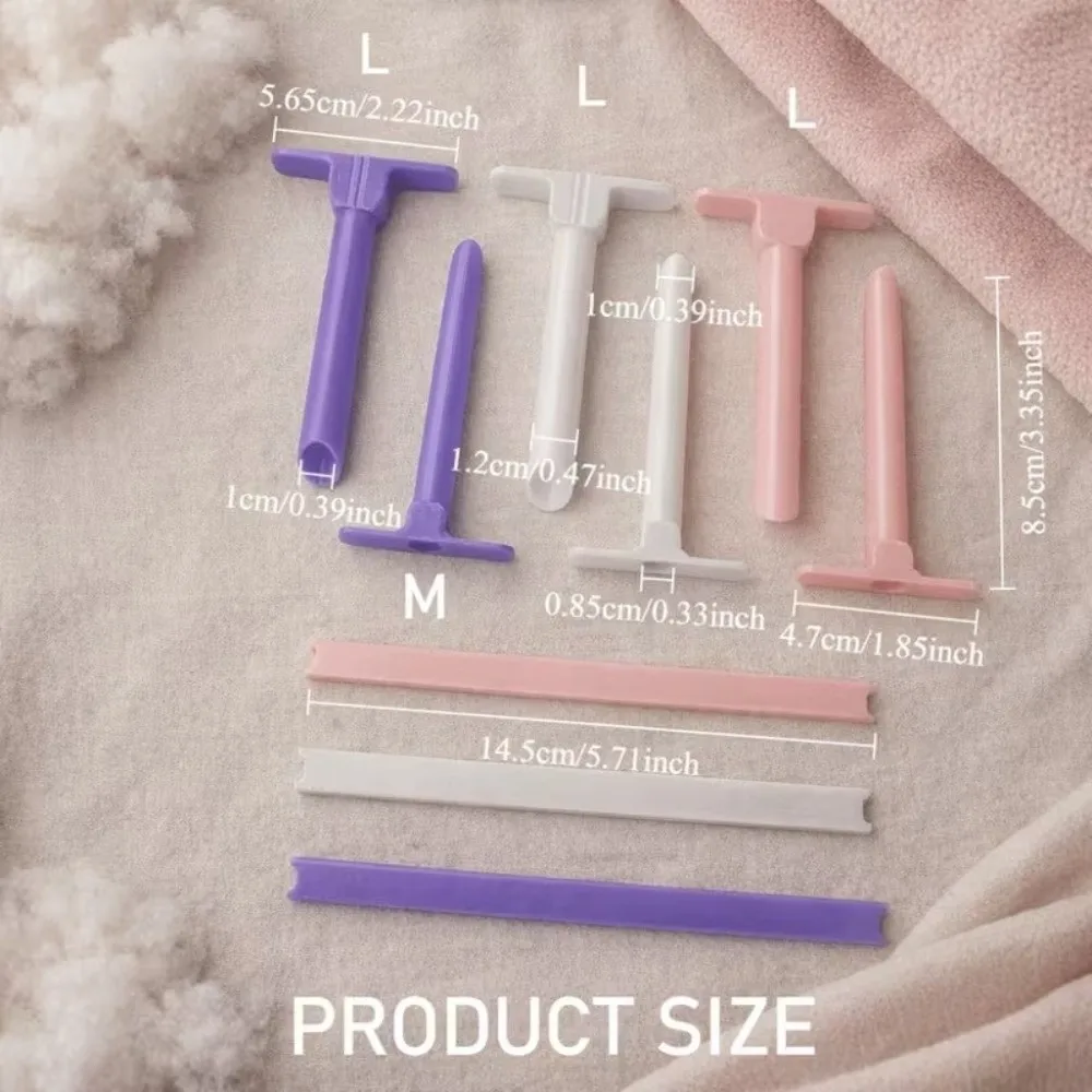 1 Set 3D-Printed 3D-Printed Stuffing Tool Set Portable Ergonomic DIY Stuffing Kit Handheld Handheld Filling Helper