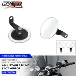 2025 For CFMOTO 800MT 800MT-X Blind Spot Mirror 800MT Explore IBEX 800 E/T/S 2021 Auxiliary Rearview Mirror Wide Vision Mirrors