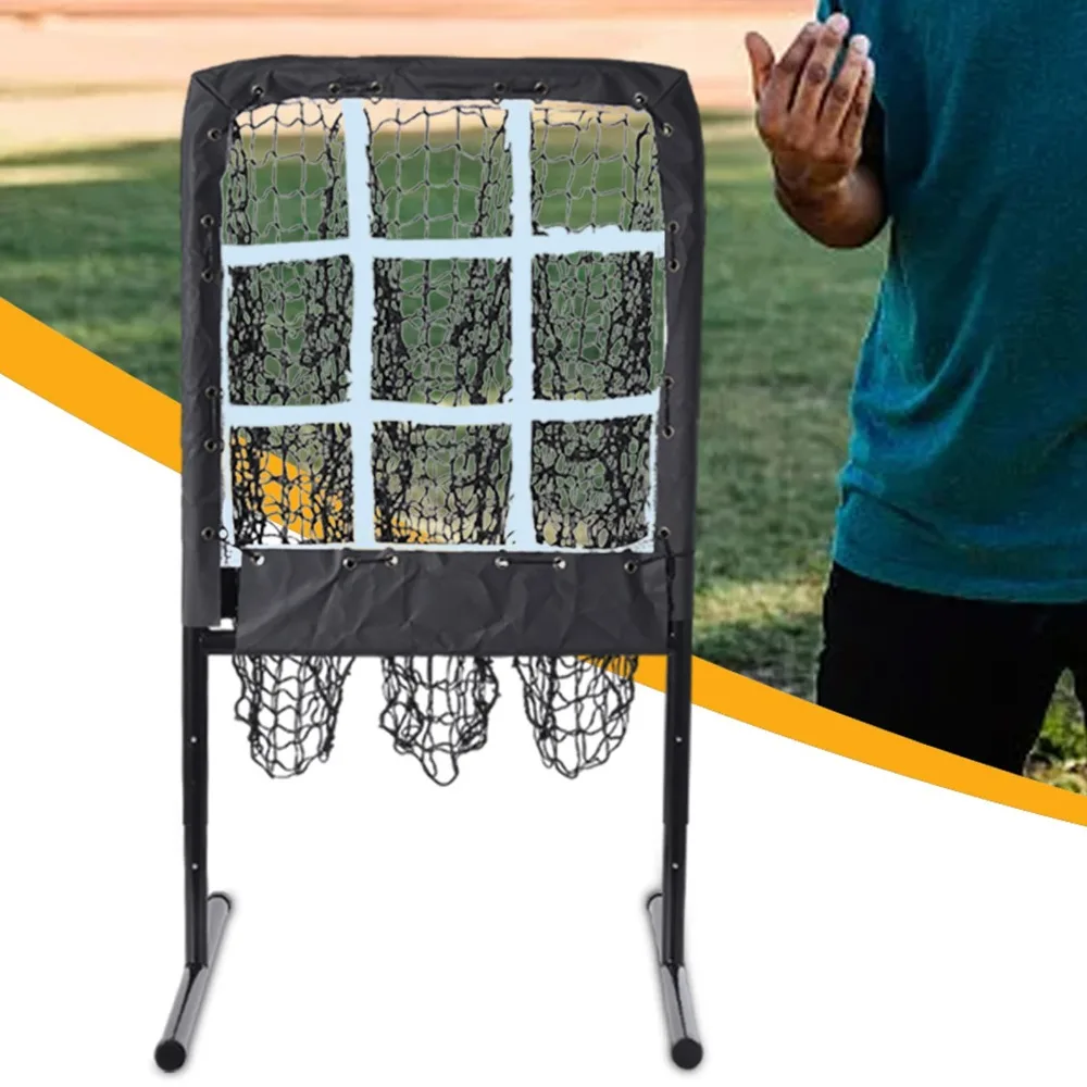 

9 Hole Pitching Target,Baseball 9 Hole Pitching Net,Heavy Duty Training Aid Equipment Pitch Target, Baseball Pitching Target