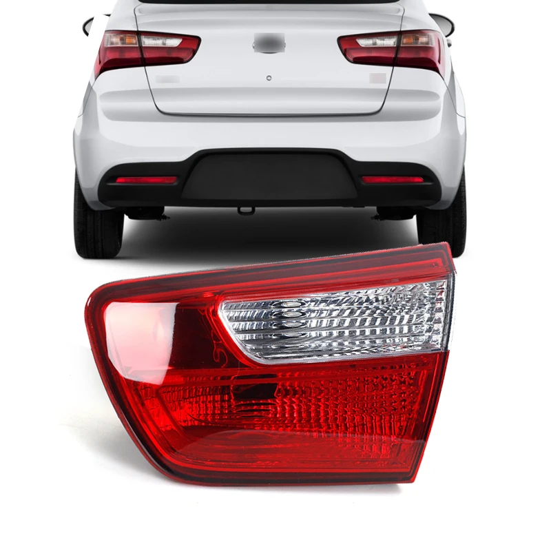 Rear Brake tail light For KIA RIO Sedan 2012 2013 2014-2017 Tail lights 924041W000 924031W000 Turn Signal Indicator Stop Lamp