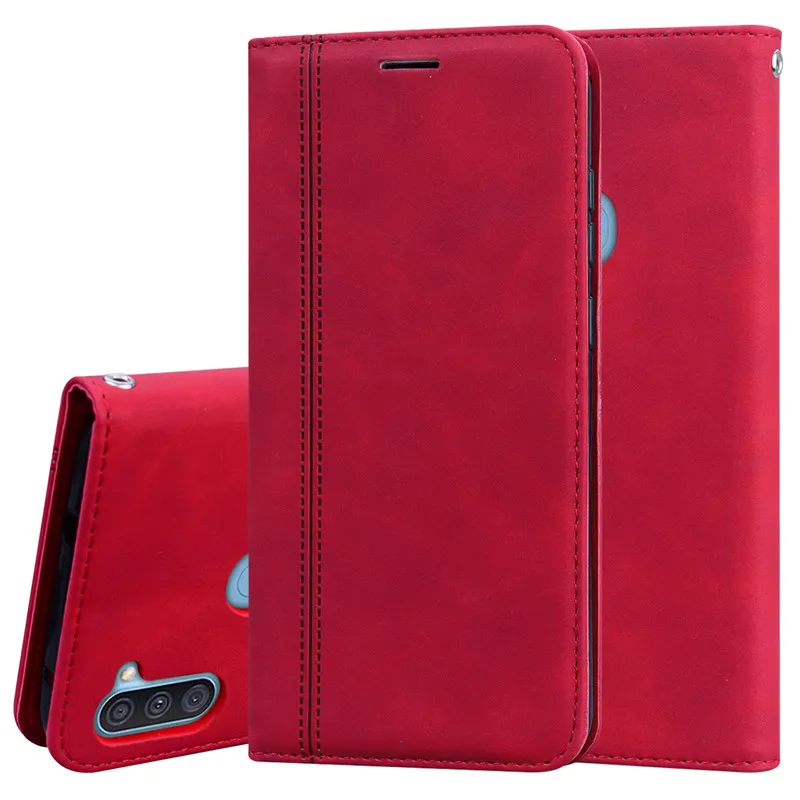 

For Samsung Galaxy M11 Case Silicone TPU Magnetic Wallet Flip Phone Case For Samsung M11 SM-M115F M115F M 11 Case Coque Bumper