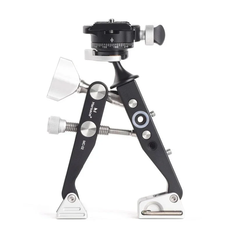 for marsace MC-02 Landscape Photography Tripod with Power Clamp and Ball Head Kit, Photography Tripod
