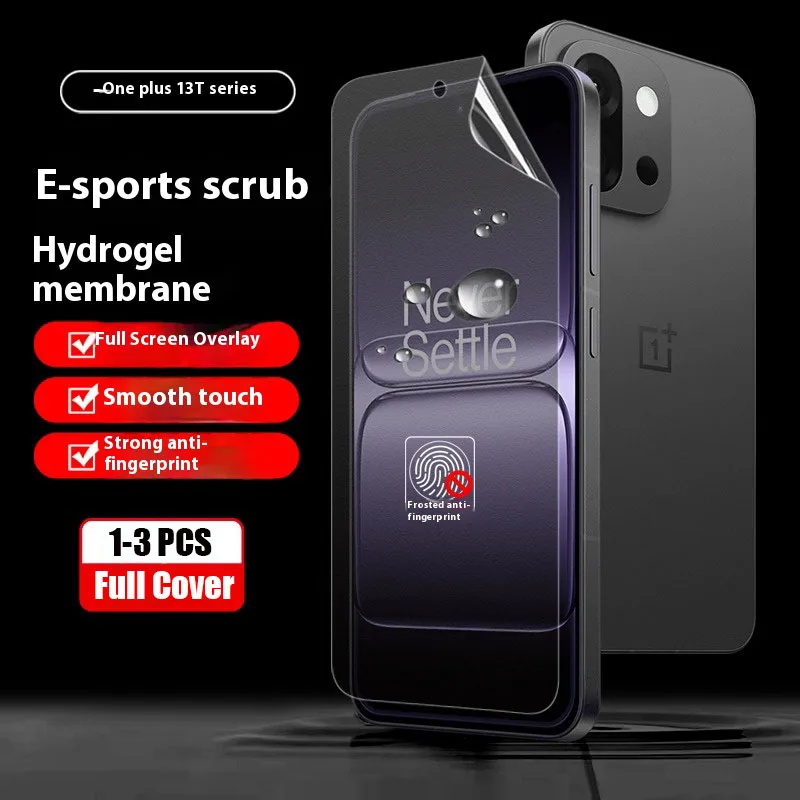 1-3PCS Full Cover Matte Hydrogel Film for OnePlus 13 OnePlus 13T Screen Protector For OnePlus 13R Soft TPU Film No Glass