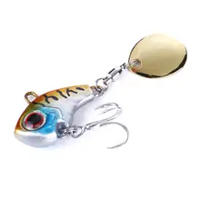Metal Vibrating Spoon Lure for Pike Bass #6