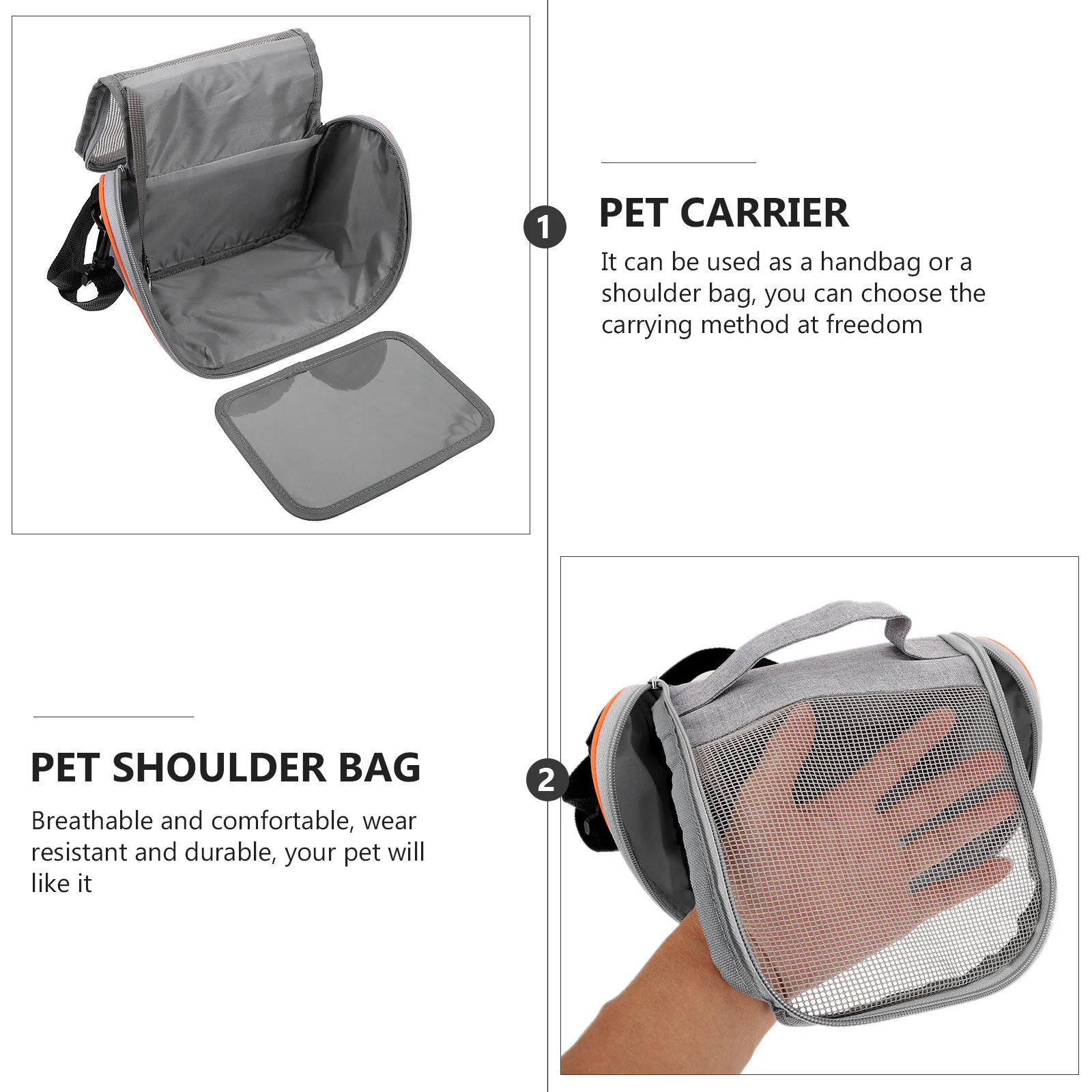 

Portable Hamster Carrier Bag Pet Shoulder Pouch for Cat Dog Outdoor Travel Organizer Storage Container Daily Use Birthday Gift