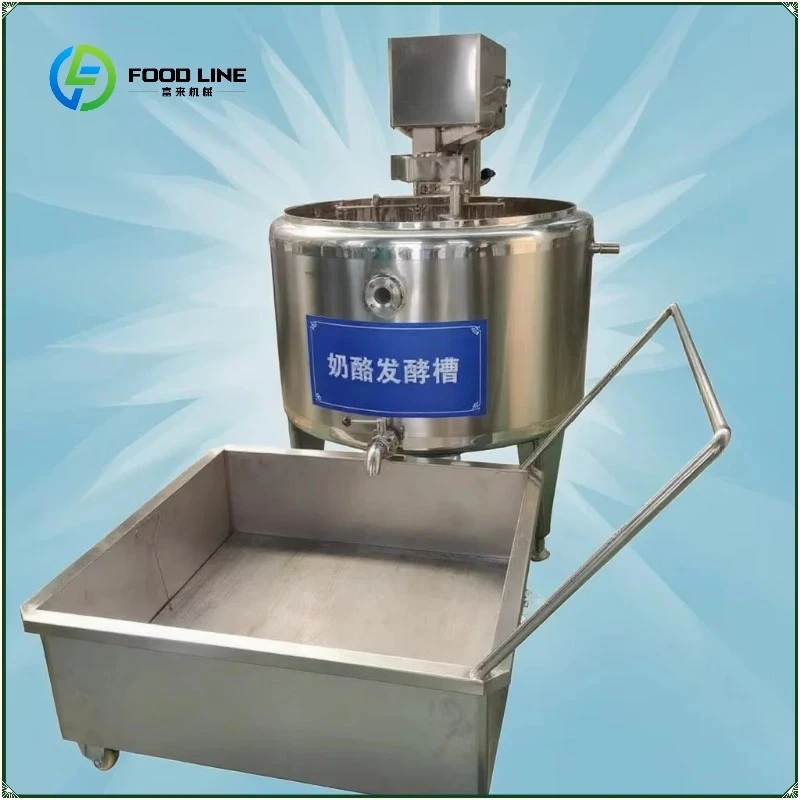Professional Cheese Fermentation Tank Temperature-Controlled Curd Mixing Milk Pressure Vessel Fermenting Equipment FL Customized