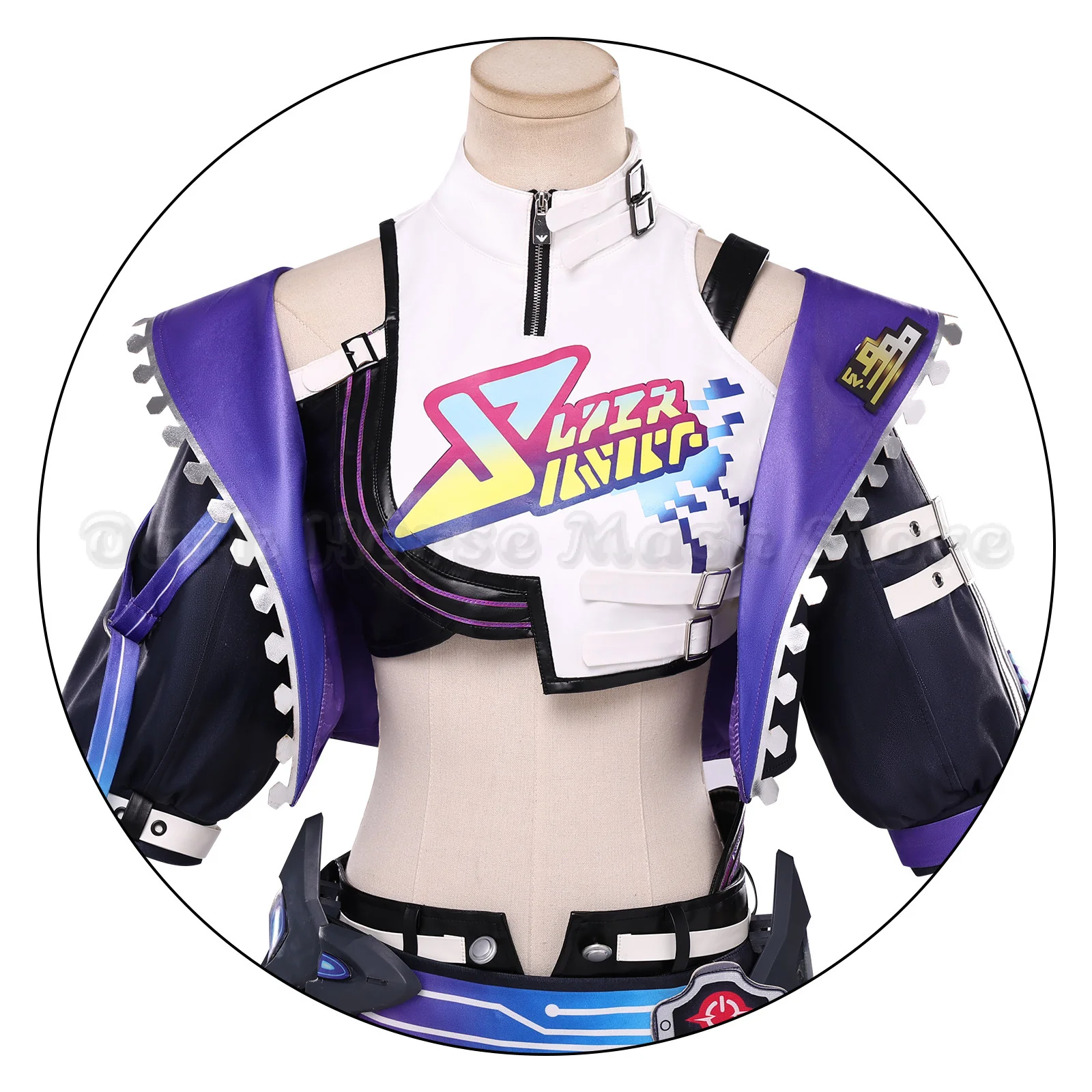 Honkai Star Rail Silver Wolf LV.999 Cosplay Costume Godmode Player Women Outfits Halloween Party Suit Game Role Play Uniform view 4