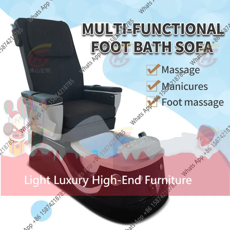 

Многофункциональная электрическая кровать-кушетка Q-Pedicure для массажа, педикюра, гидромассажа ног, спа-процедур, сауны, для салонов красоты и педикюрных клубов, специальная кушетка-реклайнер