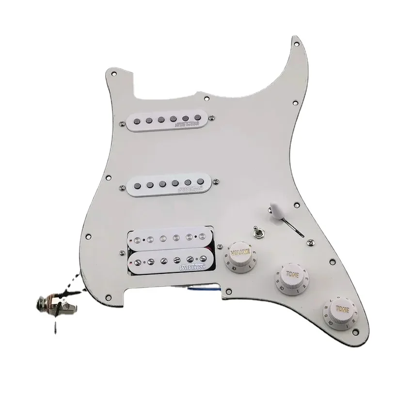 

Electric Guitar Pickups Guitar Pickups Wilkinson Alnico5 SSH Style 7-Way type fully loaded pickguard