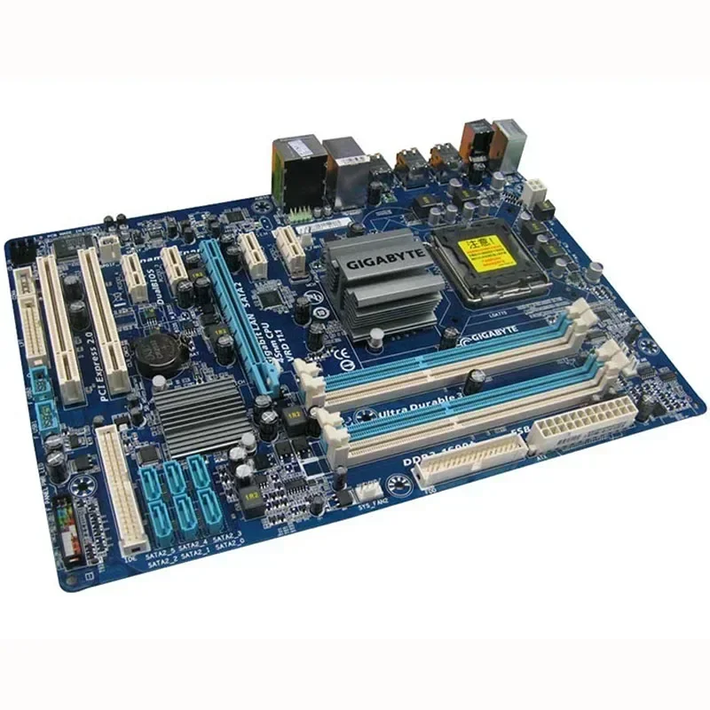 Gigabyte GA-EP43T-S3L Motherboard LGA 775 DDR3 USB2.0 16GB For Intel P43 EP43T-S3L Desktop Mainboard SATA II Systemboard Used