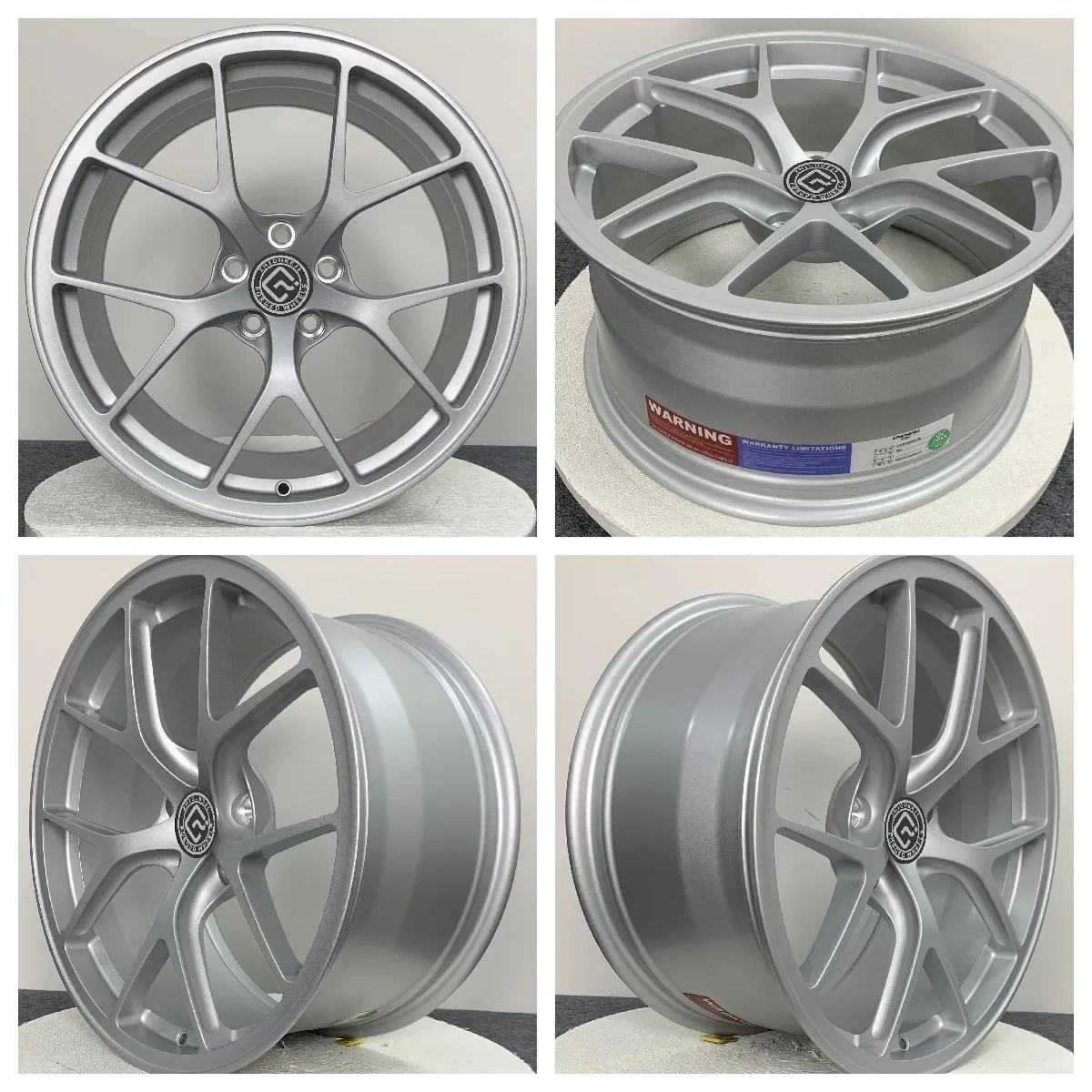 Custom Forged Aluminum Rim 5x114.3 Classic Design with Polished Finish for Passenger Cars with ET 0mm 30mm 45mm 50mm