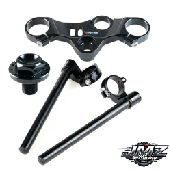 MOTO-TRON Motorcycle Racing CNC Clip On Handle Bars For YAMAHA R3 R25 2019-2025 Clip On Handle Bars