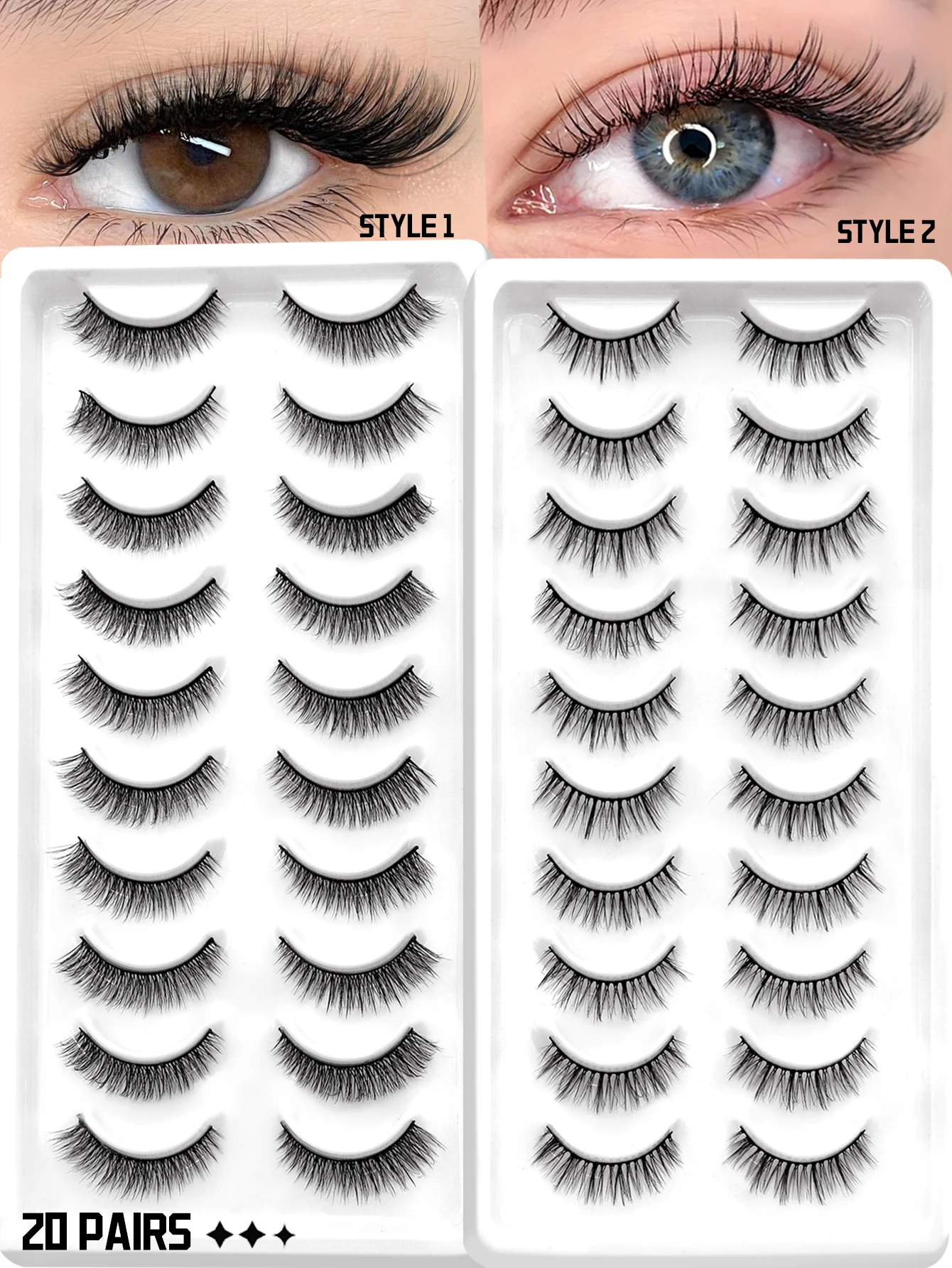 Veltrinay 20Pairs F…