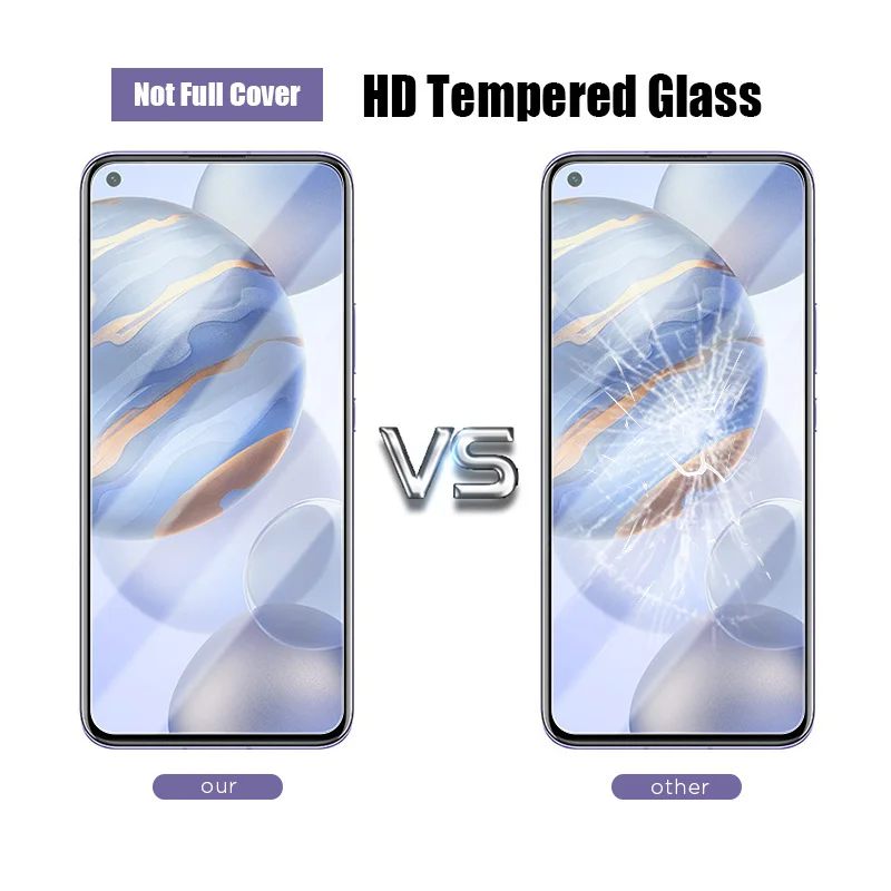 Verre de protection Premium pour Honor, 4 pièces, en verre trempé pour 8X 9 10 30 50 Lite 20 Pro 9X 10i 20i 30i