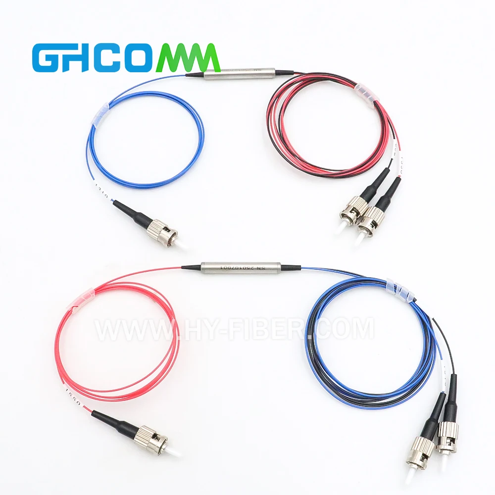 

CWDM Demux and Mux Module without Connector Fiber Optical Multiplexer, 2CH, 1310nm, 1550nm, 2Pcs