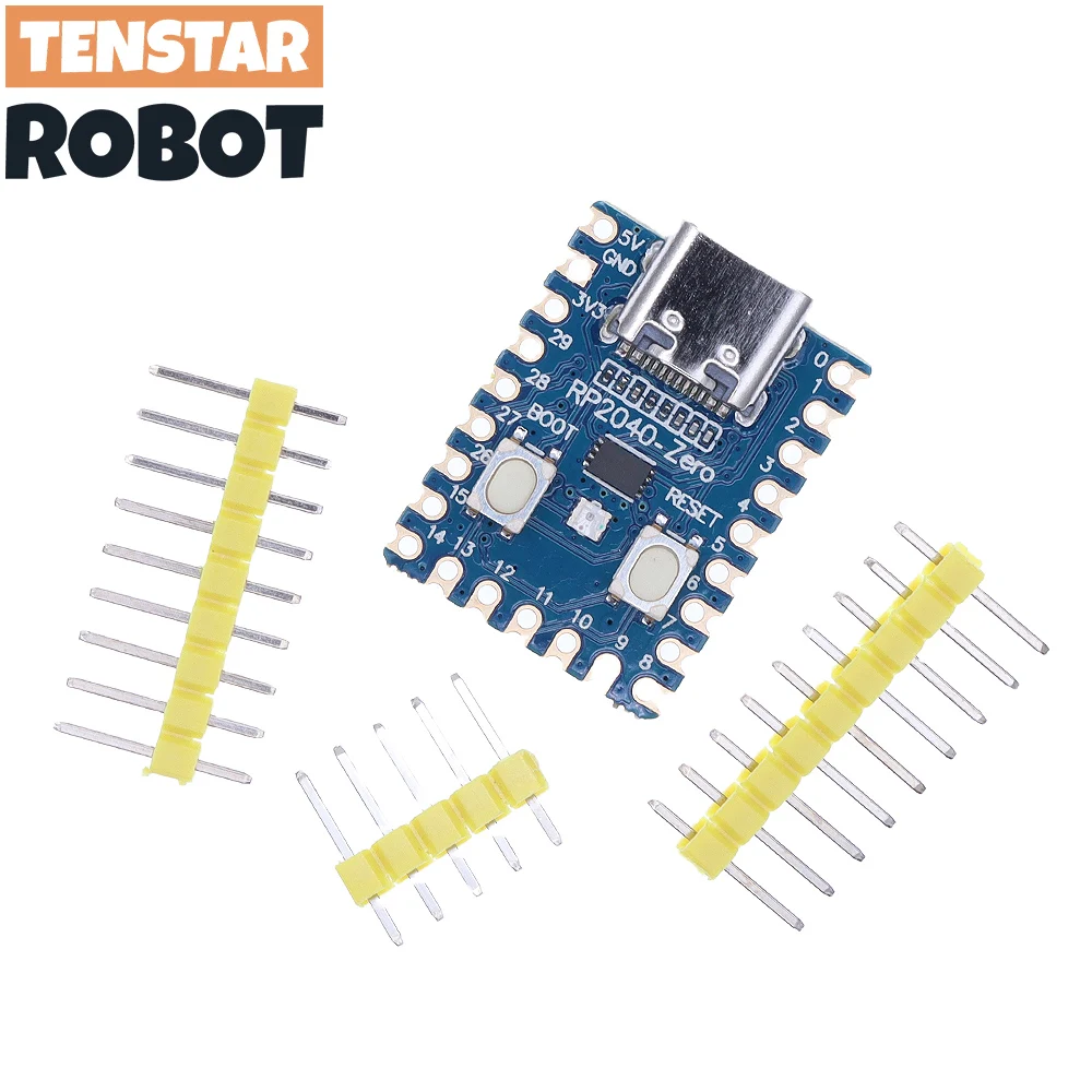 RP2040-Zero RP2040 for Raspberry Pi Microcontroller PICO Development Board Module Dual-core Cortex M0+ Processor 2MB Flash