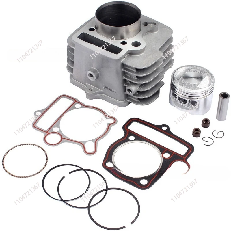 

YX 140CC motorcycle suitable for Yinxiang engine block piston piston ring pin card upper and lower cylinder liner cylinder