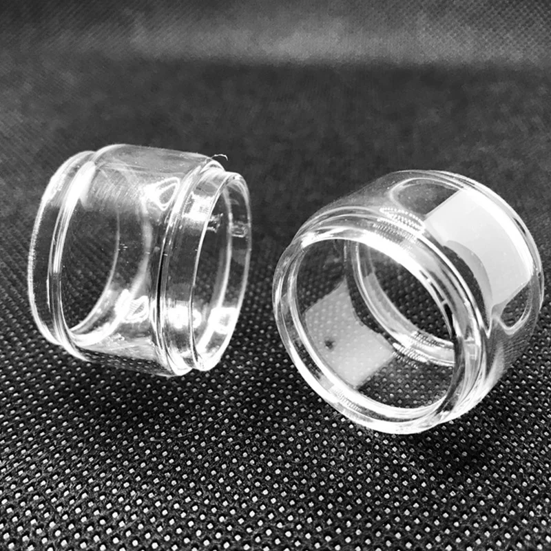 Tubos de vidrio de burbujas transparentes, Mini vasos para Zeus Sub Ohm, piezas de reparación de tanques, accesorio, 10 piezas