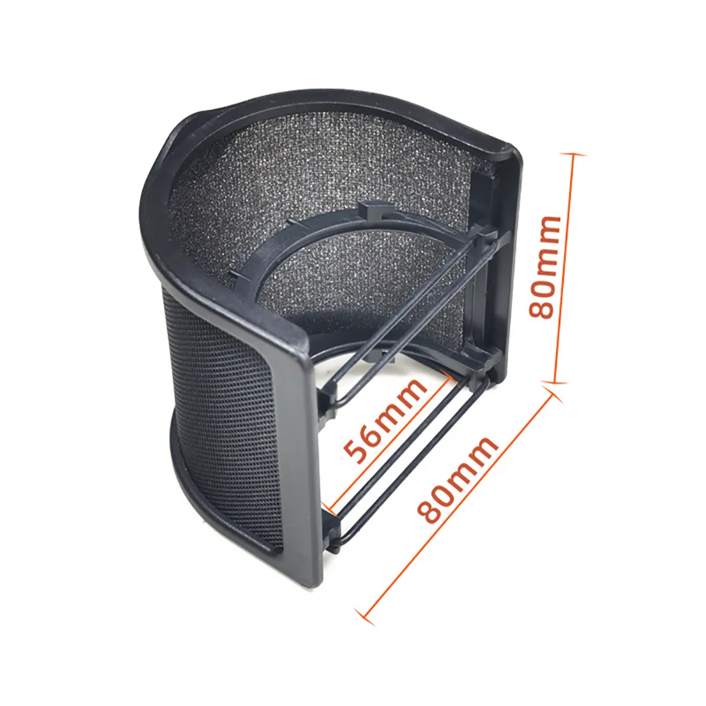 

Metal Mesh Pop Filter for Microphone Professional Windscreen Recording Studio Vocal Live Broadcast Gaming Mic Accessories