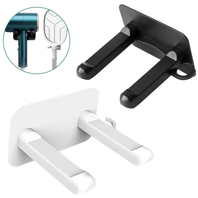 1Pc Multifunctional Bracket Wall Mount Hair Dryer Storage Rack for Dyson Phone Holder organizer for bathroom storage towel hook