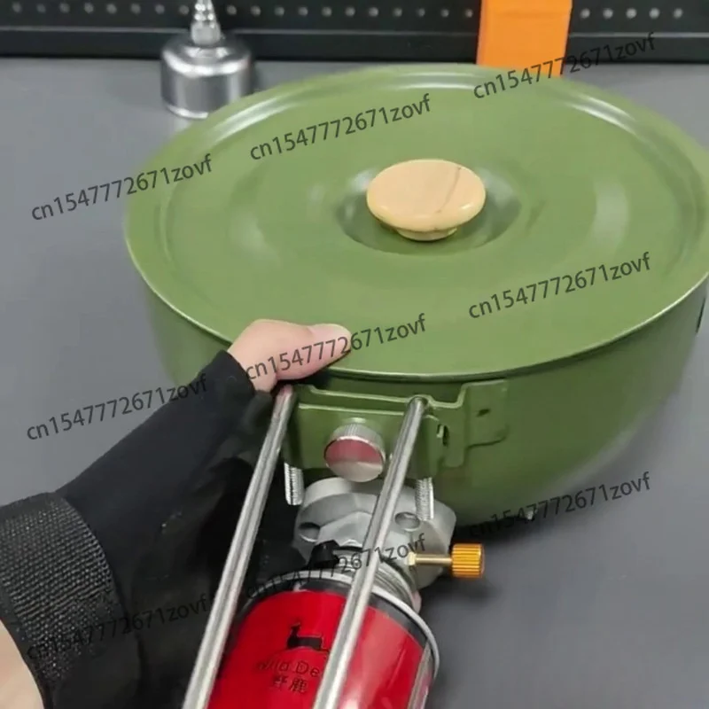Cassette Multifunctional Outdoor Integrated Pot Outdoor Camping Picnic Pot Gas Stove Outdoor Cooking Artifact