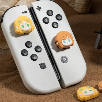 כיסוי ג'ויסטיק רך מסיליקון לבקר Joy-con של Switch NS Oled/Lite