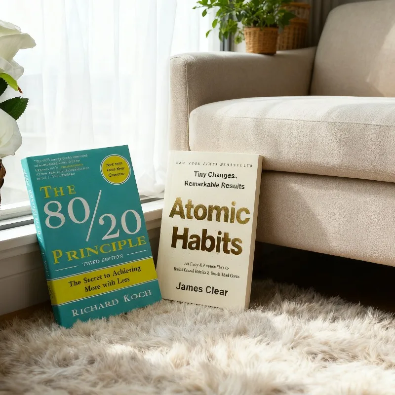 

《The 80/20 Principle》+《Atomic Habits》The 80/20 Habit System Apply the Vital Few to Your Atomic Actions for Maximum Life Leverage