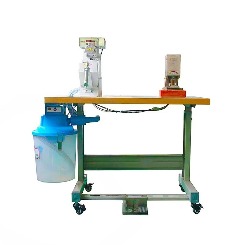 Automatic lapel ironing machine Stepping computer collar cutting and turning press ironing machine with vacuum suction device