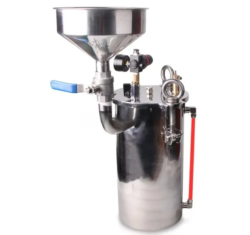 

1L-100L 304 Stainless Steel Pressure Tank, Custom Dispensing Bucket with Liquid Level Display