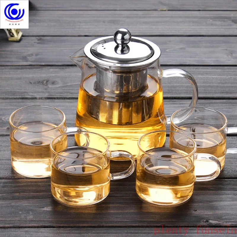 

Plenty Funsein Teapot, Tea Heat Glass, 1.0L, Discount