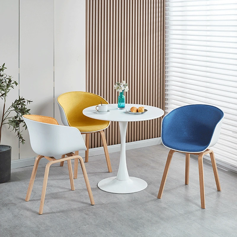 

Скандинавская простота говорит о модной повседневной мягкой сумке со спинкой, стул, настольный стул, офисный стул 60 см, 70 см, 80 см, круглый стол для отдыха