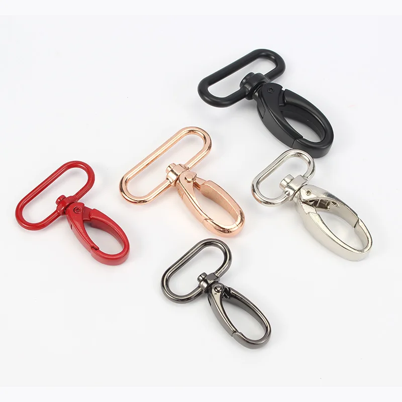 

50pcs Trigger Snap Hook (3/4 Inch) For Keychains and Craft Making Lobster Swivel Clasps