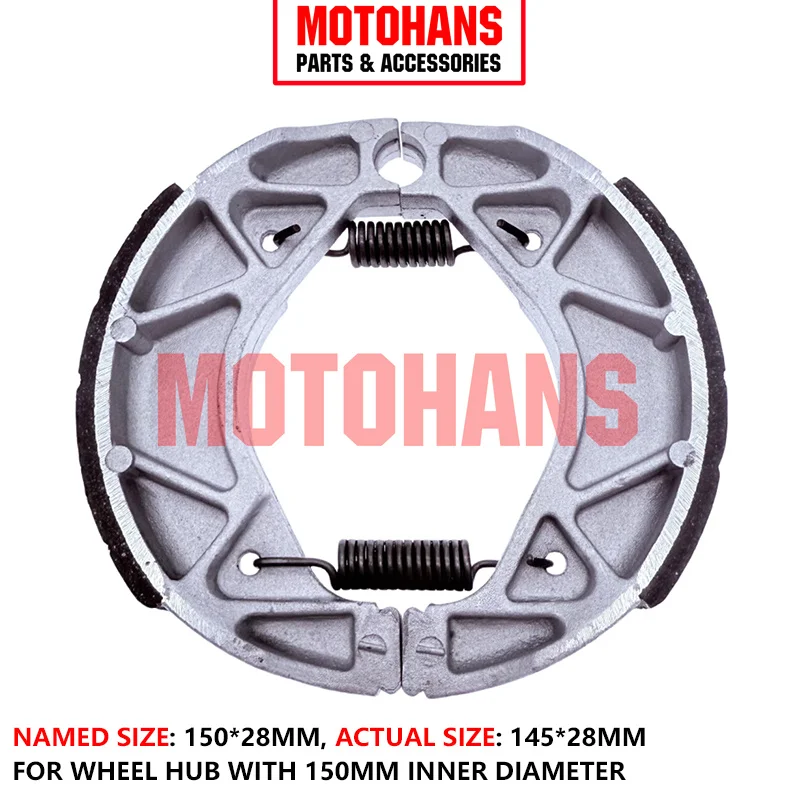 

МОТОЦИКЛ ЧЕРНОЙ ЛИСТ ASBESTOS БЕСПЛАТНАЯ ТОРМОЗНАЯ ОБУВКА 150*28 ДЛЯ BWS125 NXC125 YW125 HW125 150 BWS XC CYGNUS X XENTER OCEO 125CC