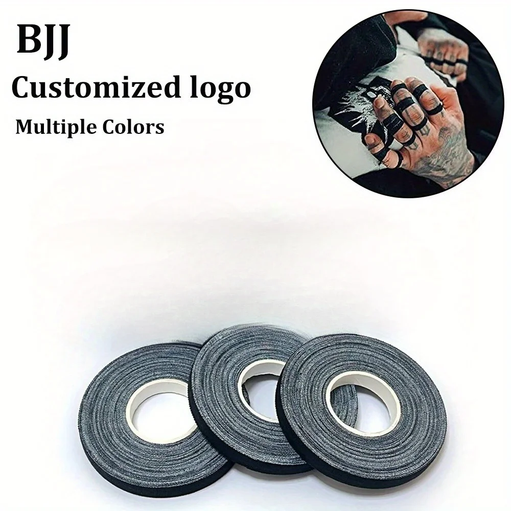 Jiu-Jitsu Bandage Elastic Bandage Protection Finger Tape BJJ Sports Bandage Self-Adhesive Tape Support Custom Logo Dropshipping